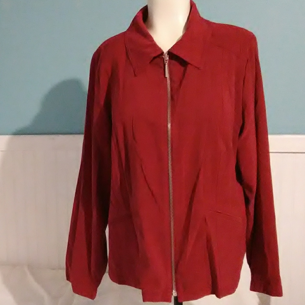 Morgan Crossing Zip Up Jacket. 12